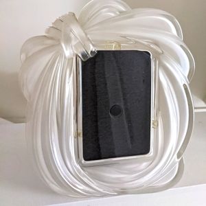 Mikasa frosted glass bow frame